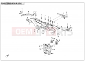CFMOTO ZFORCE 800 (CF800UTR) REAR PLASTICS 2 - F04-6
