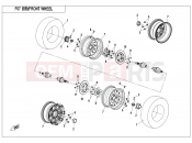 CFMOTO ZFORCE 800 (CF800UTR) FRONT WHEEL - F07