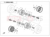 CFMOTO ZFORCE 800 (CF800UTR) REAR WHEEL - F11