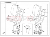 CFMOTO ZFORCE 800 (CF800UTR) SEAT - F13-A