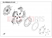 CFMOTO ZFORCE 800 (CF800UTR) CLUTCH ASSY - E05-4