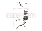 TRIUMPH DAYTONA 660cc > CM3406 Front Brake Master Cylinder & Hoses