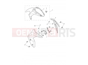 TRIUMPH Tiger Sport 800 Front Mudguard
