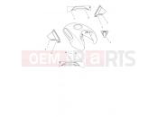 TRIUMPH TRIDENT 660cc CN4040 > Fuel Tank Decals