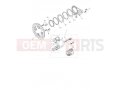 TRIUMPH SPEED TRIPLE 1200 RS - CD3148 > Rear Brake Caliper & Discs