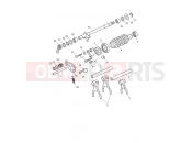 Triumph 2025 Tiger 1200 GT Explorer from AV5527
 Gear Selector Drum