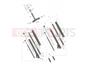 TRIUMPH SCRAMBLER 1200 XE - CL1737 > Front Forks & Lower Yoke
