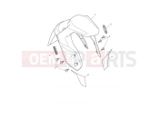 TRIUMPH TIGER 900 Rally Pro - BP4996 > Front Mudguard