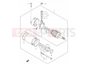 SUZUKI DR-Z400S Y (2000) (E02) 23 - STARTING MOTOR