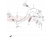 SUZUKI DR-Z400S Y (2000) (E02) 35 - REAR BRAKE