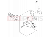 SUZUKI DR-Z400S Y (2000) (E02) 42 - LEFT HANDLE LEVER