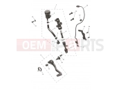 Triumph 2026 TIGER SPORT 660cc from CN4034 Rear Brake Master Cylinder
