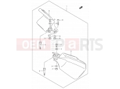 SUZUKI DR-Z400S Y (2000) (E03,E28,E33) 45 - KNUCKLE COVER (MODEL Y/K1/K2 OPT)