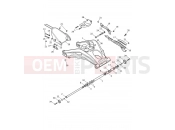 Triumph 2026 STREET TRIPLE 765 RX Rear Swingarm