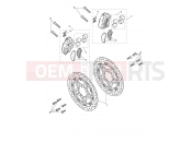TRIUMPH Tiger 1200 GT Pro Front Brake Caliper & Discs