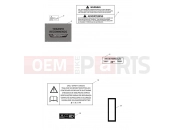 Triumph 2026 Tiger Sport 800 Tour Warning Labels