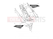 TRIUMPH Tiger 1200 Desert Rear Mudguard