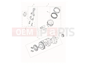 TRIUMPH Tiger 1200 Desert Crankshaft, Conrods and Pistons