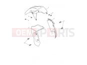 TRIUMPH TRIDENT 660cc CB1390 > CN4039 Front Mudguard