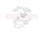 Triumph 2020 TIGER SPORT 750470 > Side Fairings