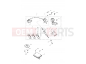 Triumph 2020 TIGER SPORT 750470 > Ignition Switch & Lock Set