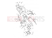Triumph 2026 Tiger 1200 Rally Pro Rear Bodywork & Grabrack