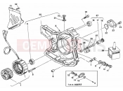 DUCATI 1992 Supersport 900 SS GENERATOR COVER FM <007088 » IGNITION SYSTEM