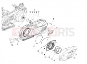 APRILIA SR GT 200 (EU) Crankcase cover - Crankcase cooling