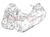 APRILIA SR GT 200 (EU) Engine-Completing part-Lever