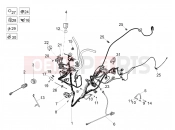 APRILIA SR GT 200 (EU) Front electrical system