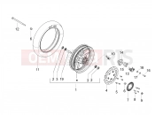 APRILIA SR GT 200 (EU) Front wheel