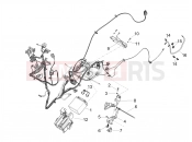 APRILIA SR GT 200 (EU) Rear electrical system