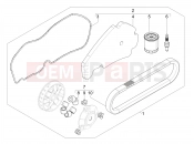 PIAGGIO Beverly 310 25° Anniversario (EU) Complete wear and maintenance kit