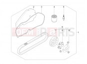 PIAGGIO Beverly 310 Classic-Sport (EU) Complete wear and maintenance kit