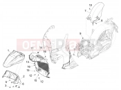 PIAGGIO Beverly 310 Classic-Sport (EU) Wheel huosing - Mudguard