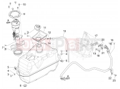 PIAGGIO Beverly 400 25° Anniversario (EU) Fuel tank