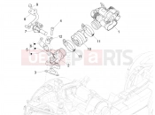 PIAGGIO Liberty 50 (EU) Throttle body - Injector - Induction joint