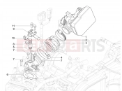 PIAGGIO MP3 310 Sport E5+ (EU) Throttle body - Injector - Induction joint