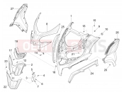 PIAGGIO MP3 MAXI 530 HPE E5+ Exclusive (EU) Front shield