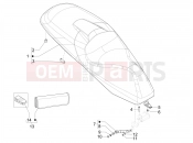 PIAGGIO MP3 MAXI 530 HPE E5+ Exclusive (EU) Saddle/seats
