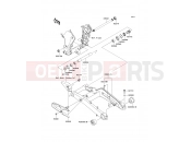 KAWASAKI Z1000 (ZR1000DBF) Swingarm