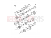 KAWASAKI Z1000 (ZR1000DBF) Transmission