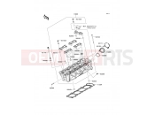 KAWASAKI Z1000 (ZR1000DBF) Cylinder Head