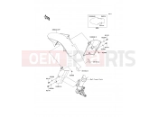 KAWASAKI Z1000 (ZR1000DBF) Front Fender(s)