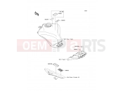 KAWASAKI Z1000 (ZR1000DBF) Labels