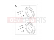 KAWASAKI Z1000 (ZR1000DBF) Tires