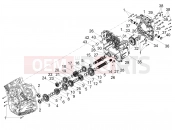 MOTOGUZZI Stelvio PFF Rider Assistance SolutioN (EU) Gear box - Gear assembly