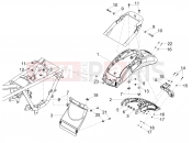 MOTOGUZZI V7 Stone 850 (EU) Rear mudguard