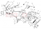 DUCATI 1991 Supersport 600 SS DM 003552&GT; FAIRING » PLASTICS