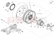 MOTOGUZZI V85 TT (EU) Rear wheel